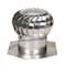 Air Vent Air Vent Air Hawk 21.3 in. H X 14 in. D Mill Aluminum Turbine and Base TIBS1400 - alternate 1